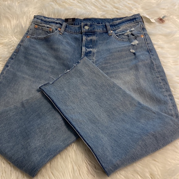 GAP Cheeky Straight High Rise Jeans size 33/16 inseam 26” brand new with tags - Picture 10 of 12